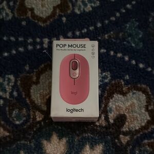 Logitech Pop Mouse in Vibrant Pink